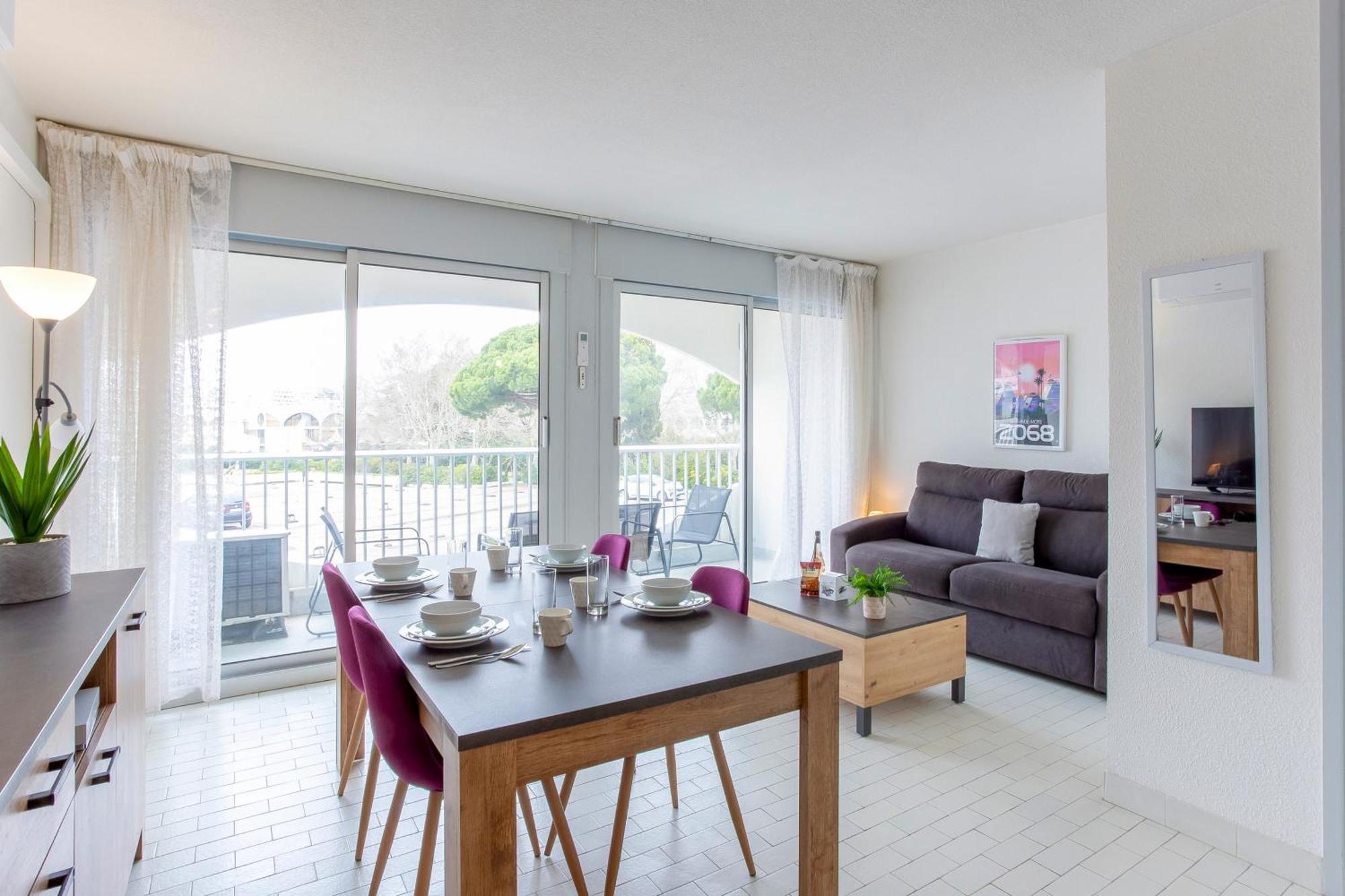 Chez Edouard 362 - Superbe Appartement En Premiere Ligne De La Plage La Grande-Motte Buitenkant foto