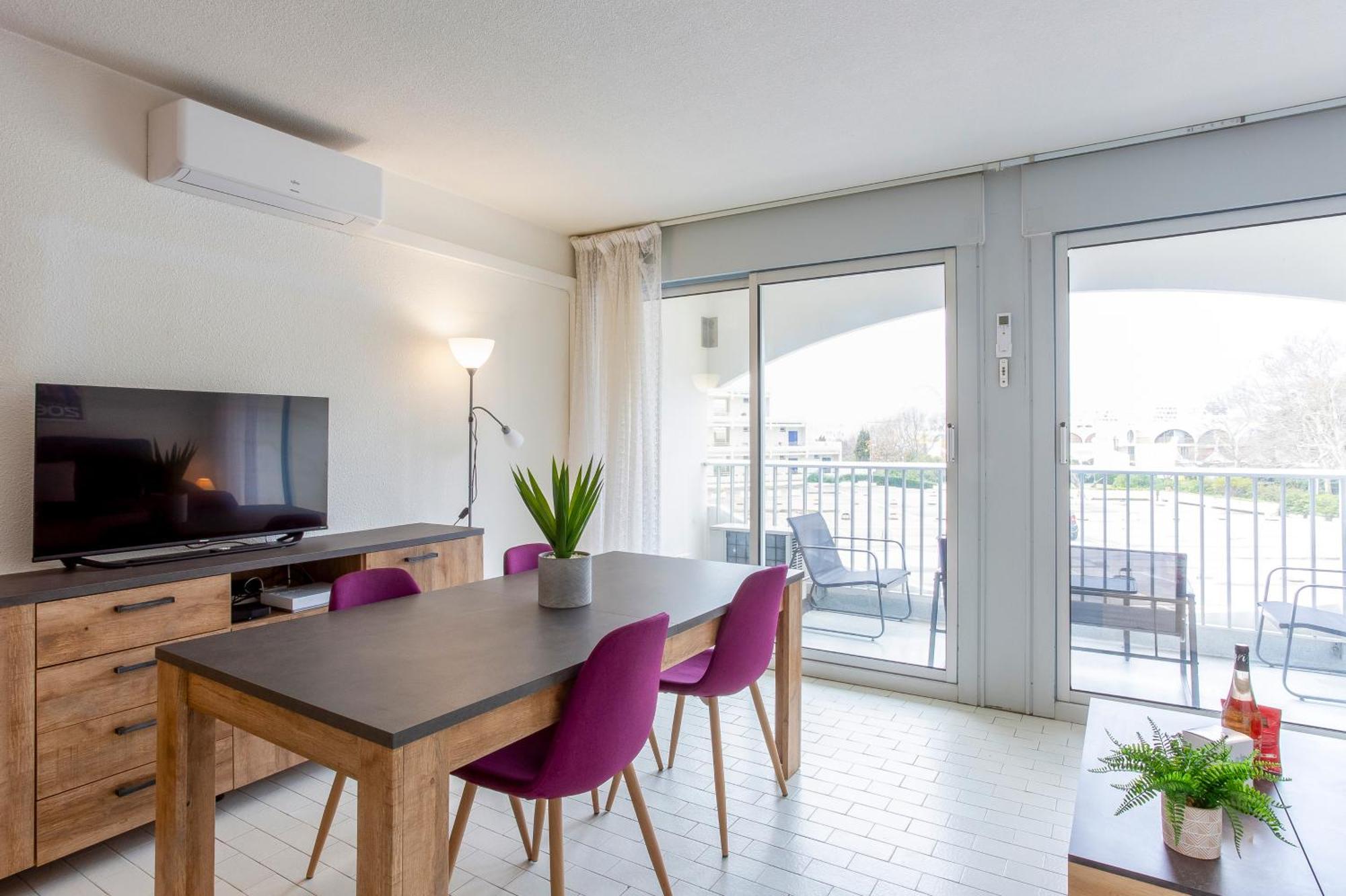 Chez Edouard 362 - Superbe Appartement En Premiere Ligne De La Plage La Grande-Motte Buitenkant foto