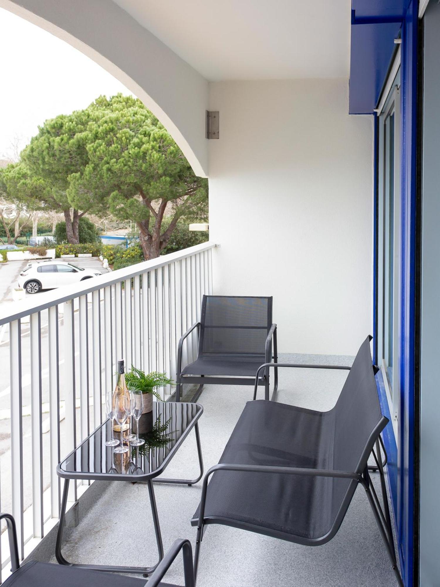 Chez Edouard 362 - Superbe Appartement En Premiere Ligne De La Plage La Grande-Motte Buitenkant foto